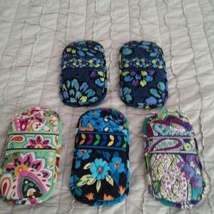 Vera Bradley eye glass cases